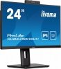 IIYAMA Monitor 24 cale XUB2490HSUH-B1 IPS,FHD,CAM,MIC,HDMI,DP,3xUSB(3.2),  100Hz,250cd,4ms,ADAPTIVE SYNC,FlickerFree,2x2W,WINDOW